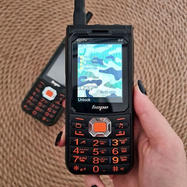گوشی ارتشی هوپ k21 | حافظه 32 مگابایت ا Hope k21 32 MB