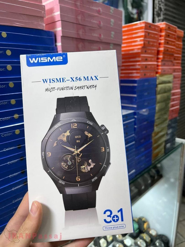 ساعت هوشمند صفحه گرد | ویسمی مدل WISME-X56 MAX